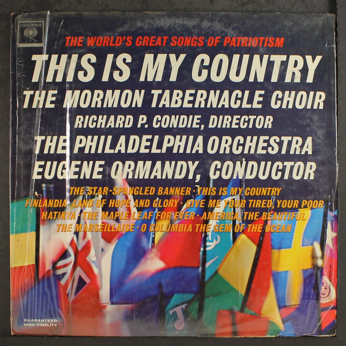 this is my country by MORMON TABERNACLE CHOIR