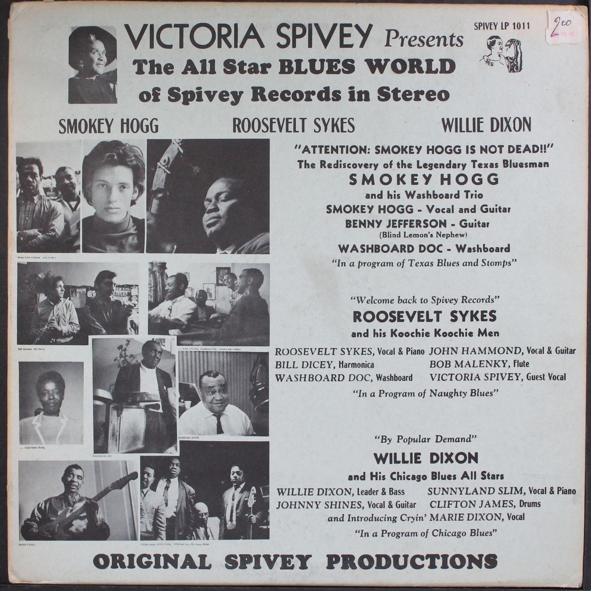 the all star blues world of spivey records in stereo by VARIOUS