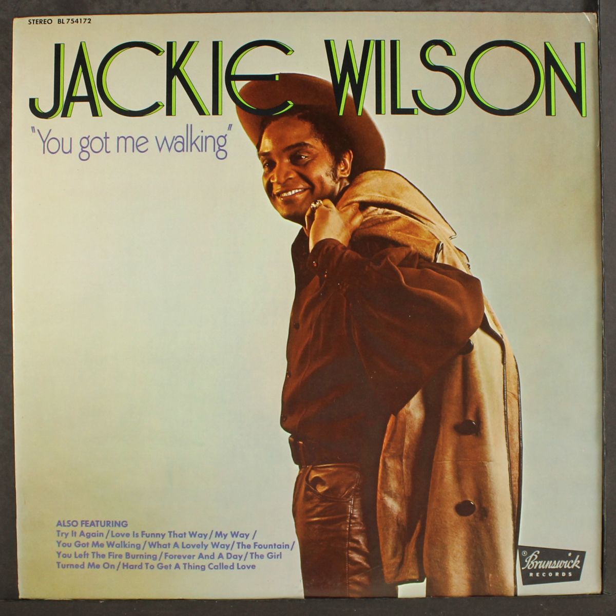 you got me walking by JACKIE WILSON
