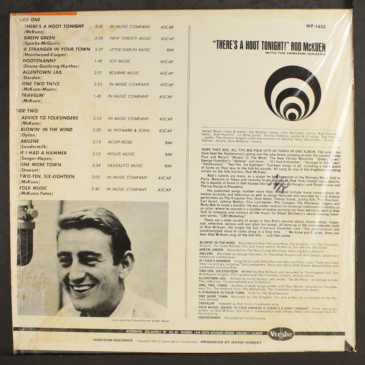 there's a hoot tonight! by ROD MCKUEN