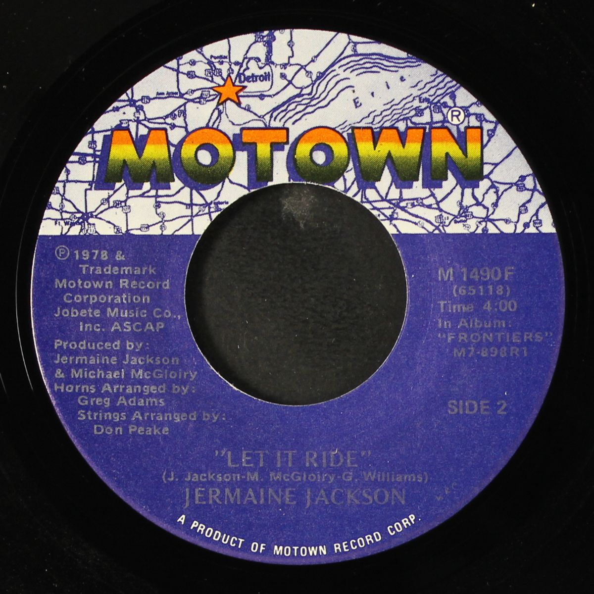 you're supposed to keep your love for me / let it ride by JERMAINE JACKSON
