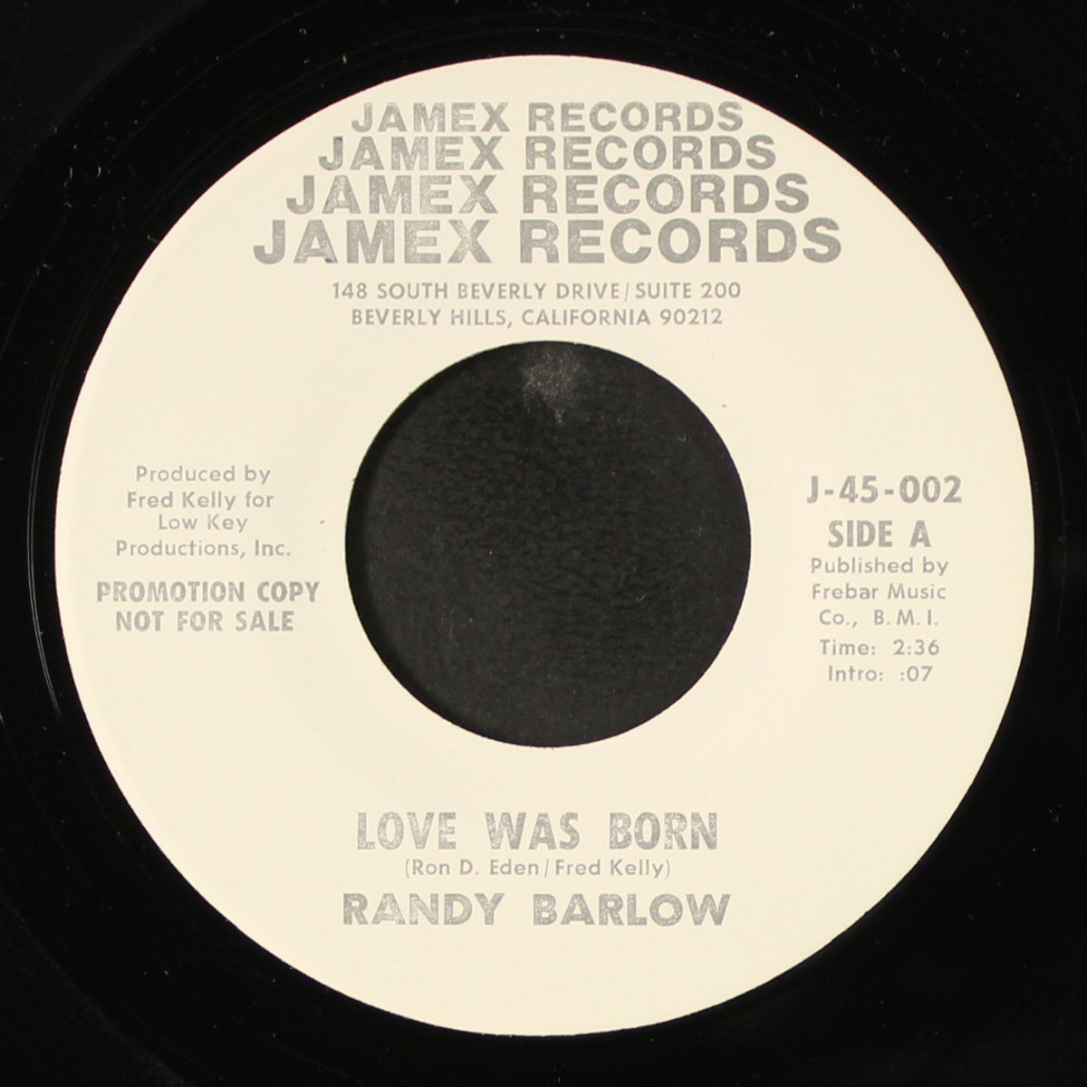 love was born / same by RANDY BARLOW