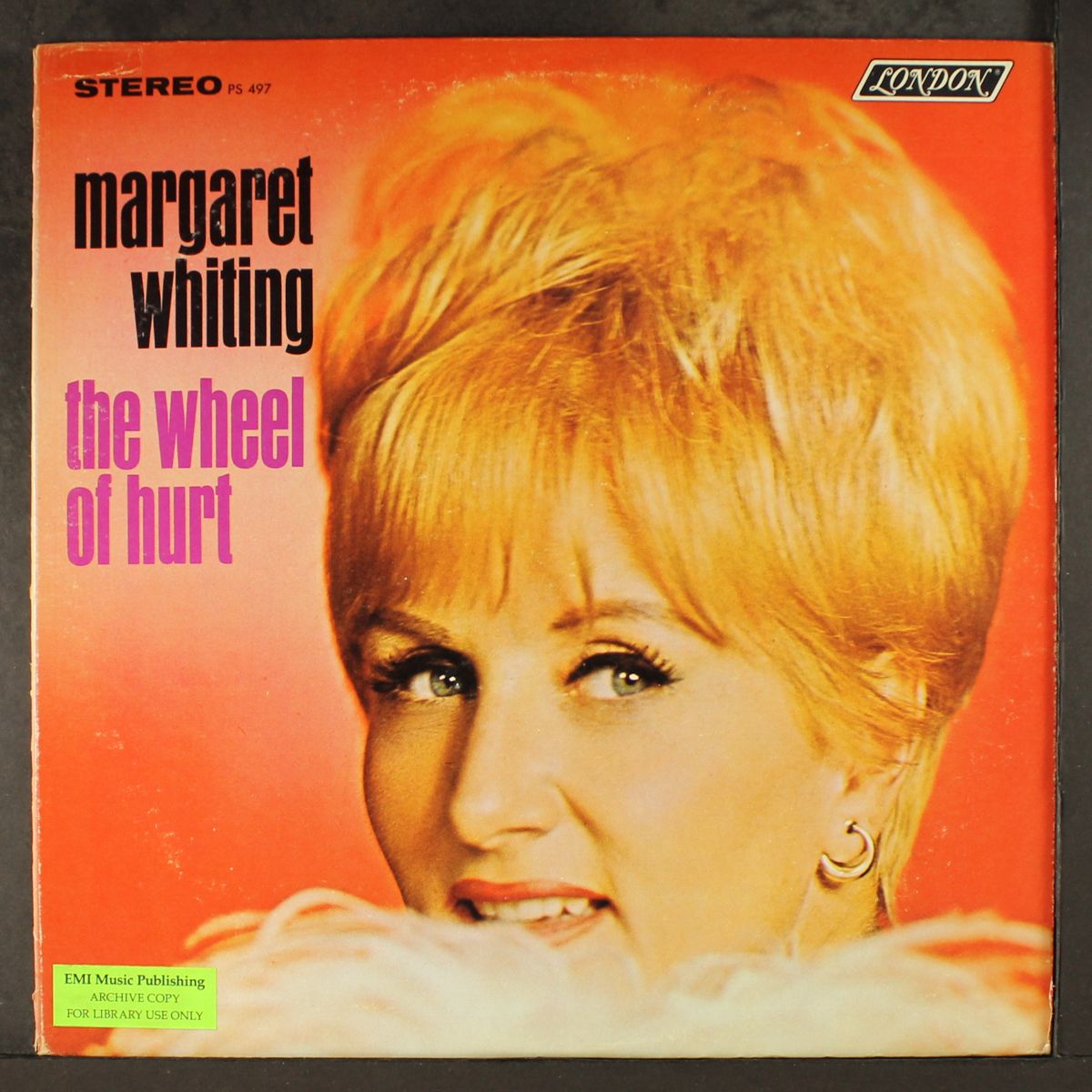 the wheel of hurt by MARGARET WHITING