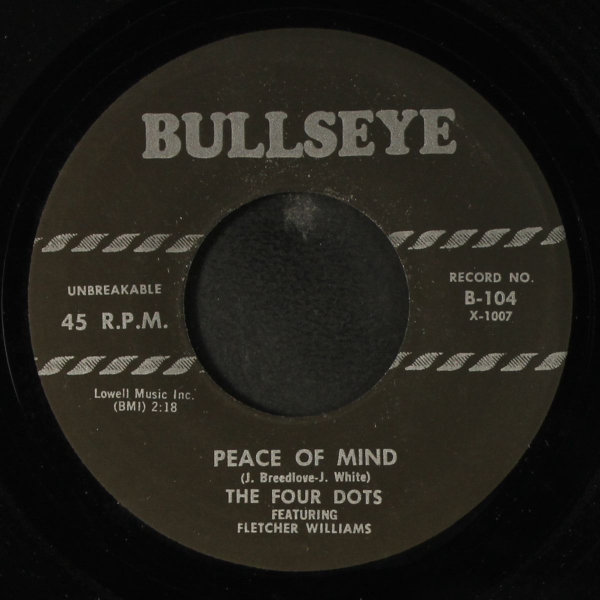 peace of mind / kiss me sugar plum by FOUR DOTS