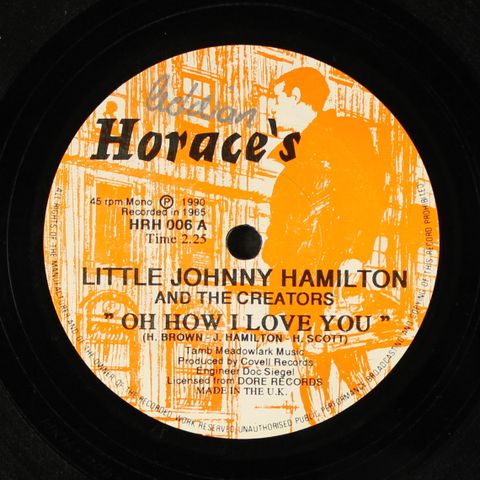 LITTLE JOHNNY HAMILTON / ENTERTAINERS