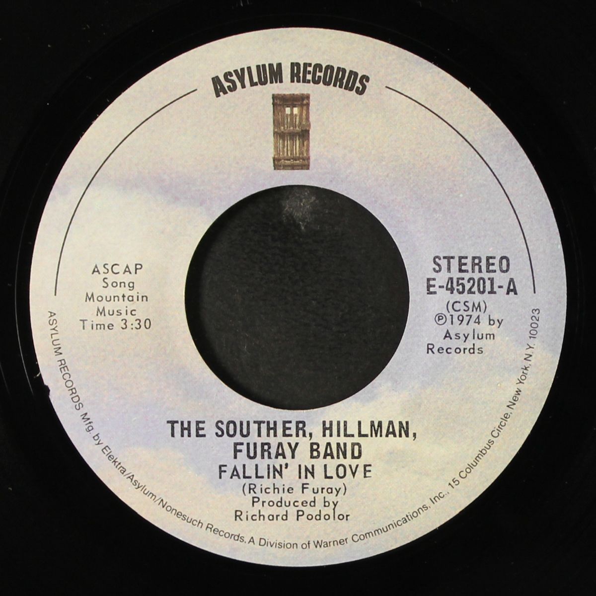 fallin' in love / heavenly fire by SOUTHER, HILLMAN, FURAY BAND