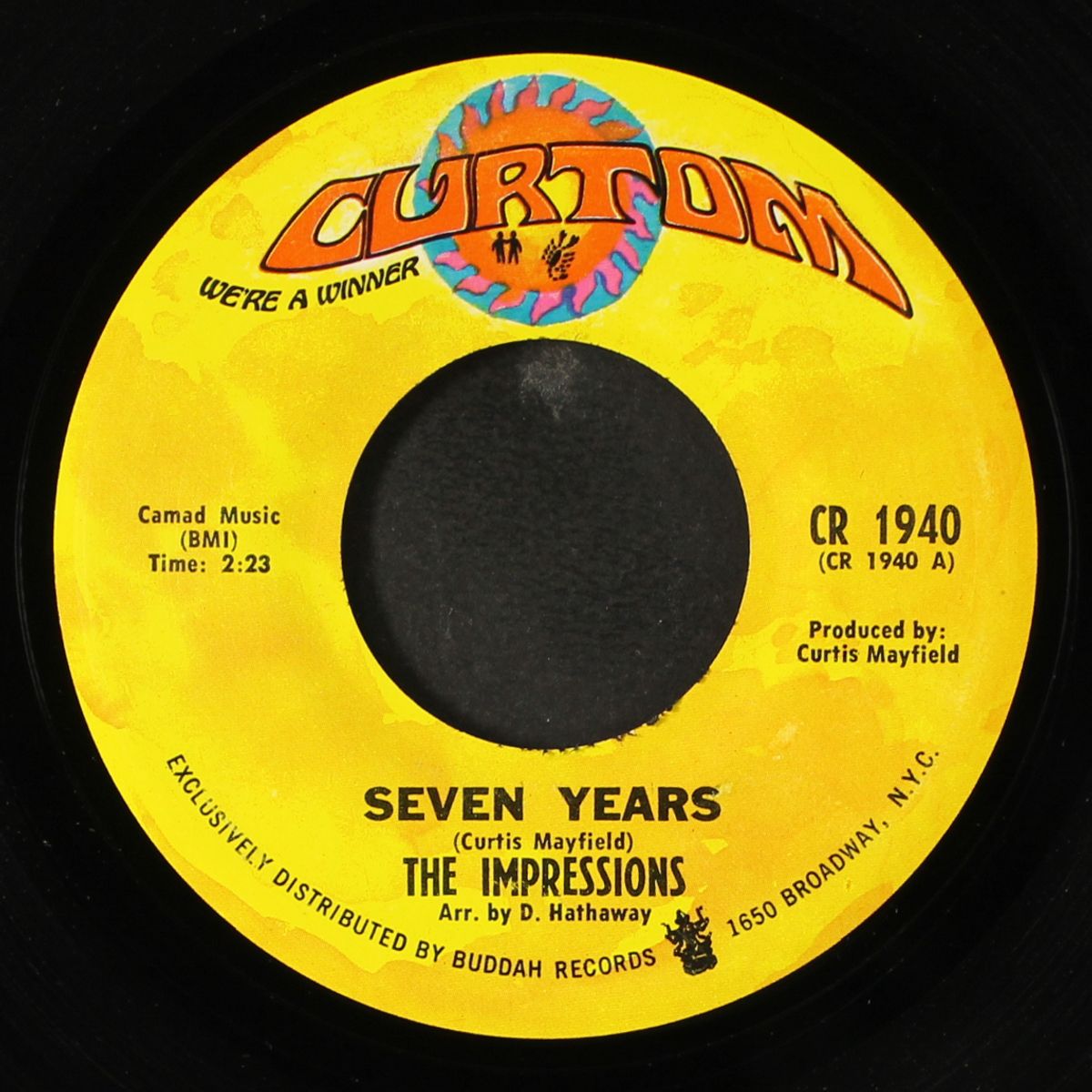 seven years / the girl i find by IMPRESSIONS