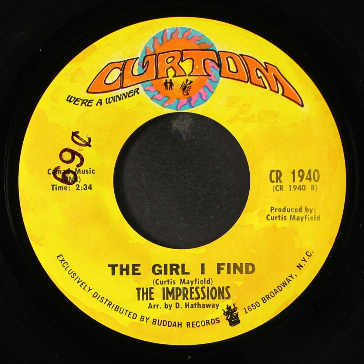 seven years / the girl i find by IMPRESSIONS