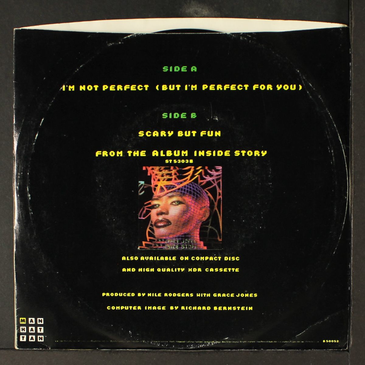 i'm not perfect by GRACE JONES