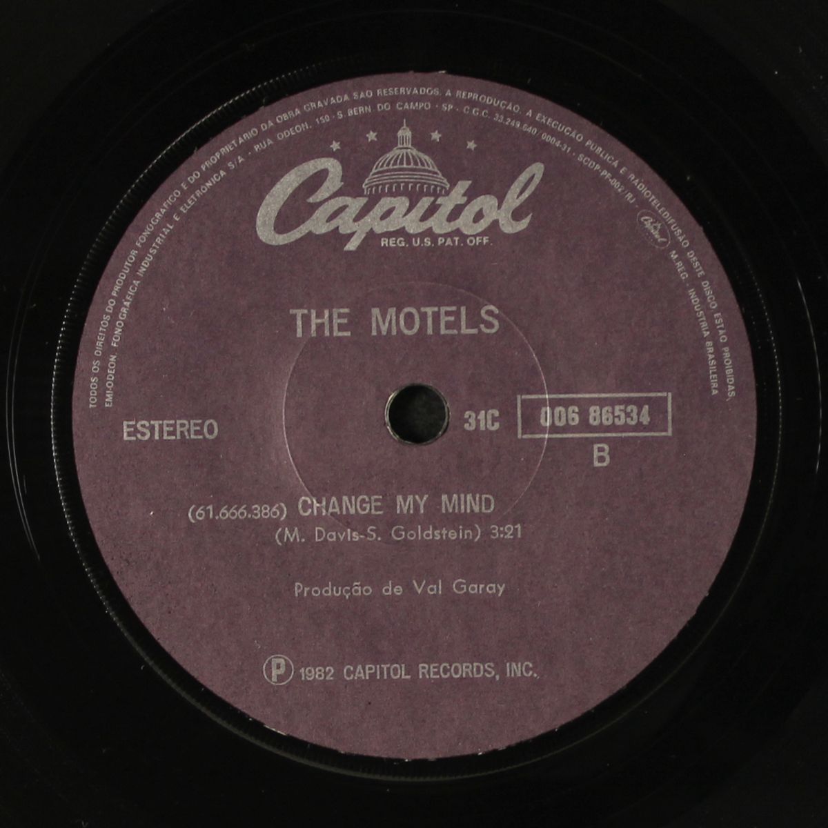only the lonely / change my mind by MOTELS