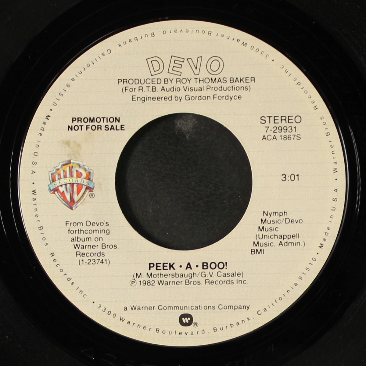 peek-a-boo / mono by DEVO