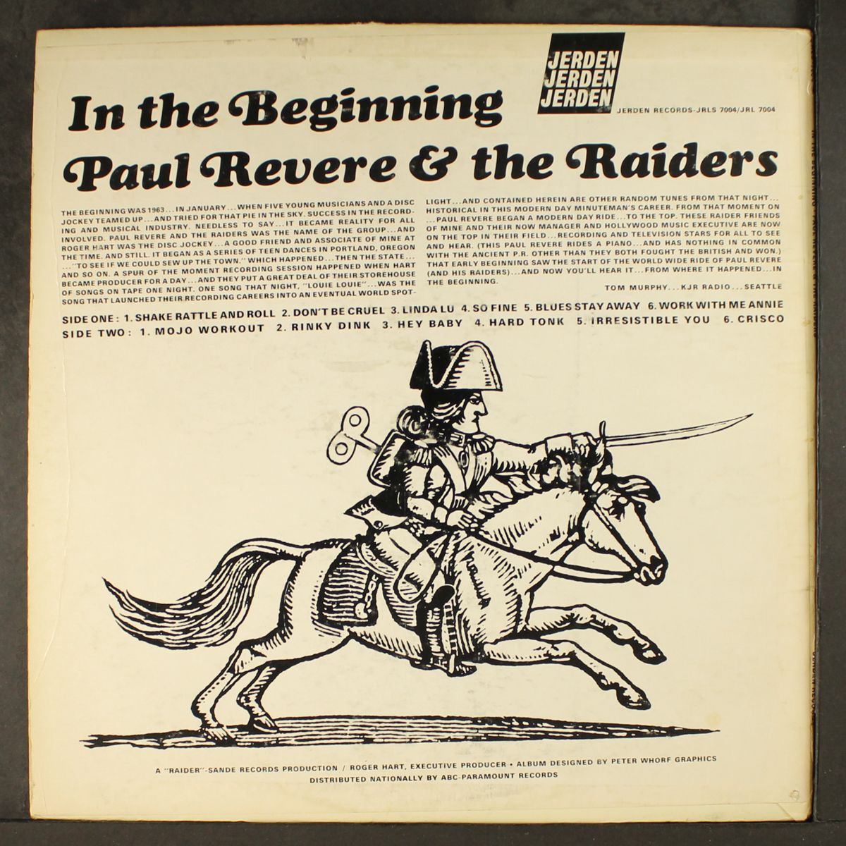 in the beginning by PAUL REVERE & RAIDERS