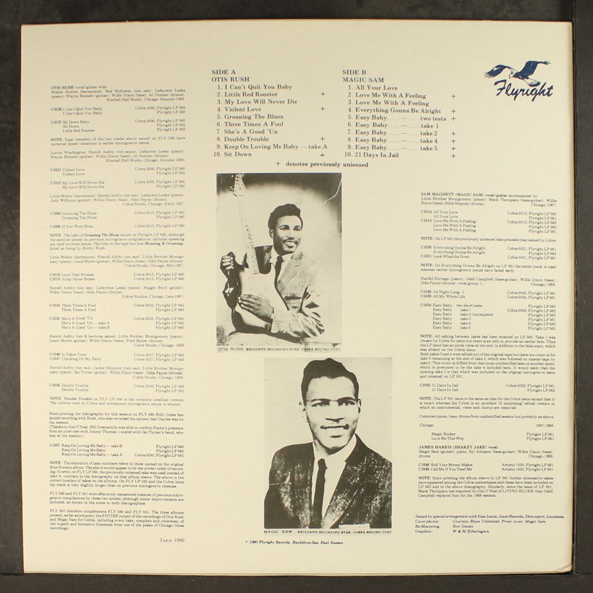 the other takes, 1956-58 by OTIS RUSH / MAGIC SAM