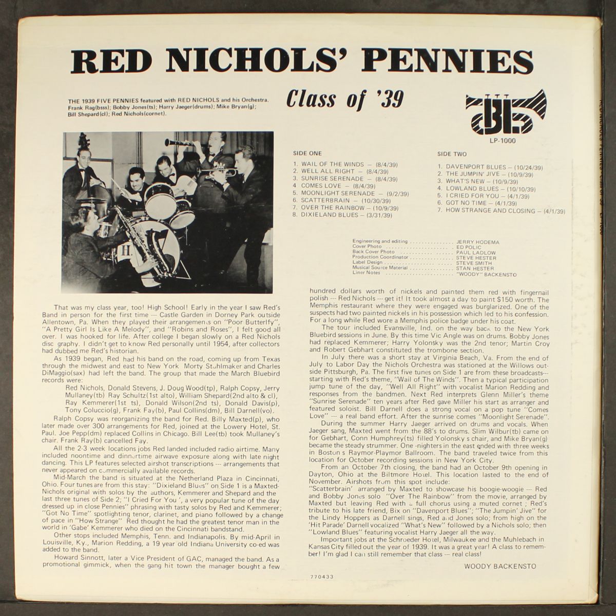 class of '39 by RED NICHOLS