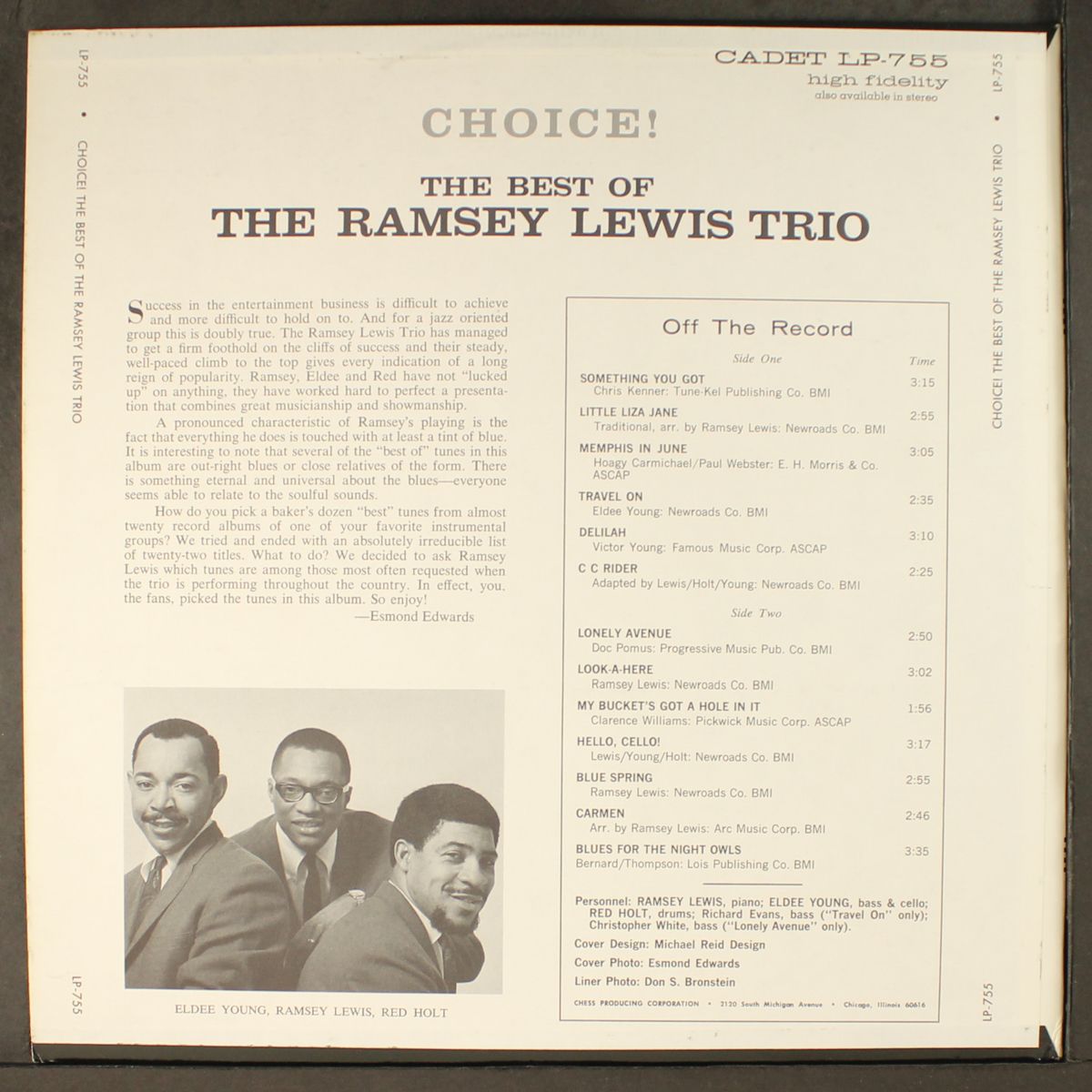 choice!, the best of by RAMSEY LEWIS