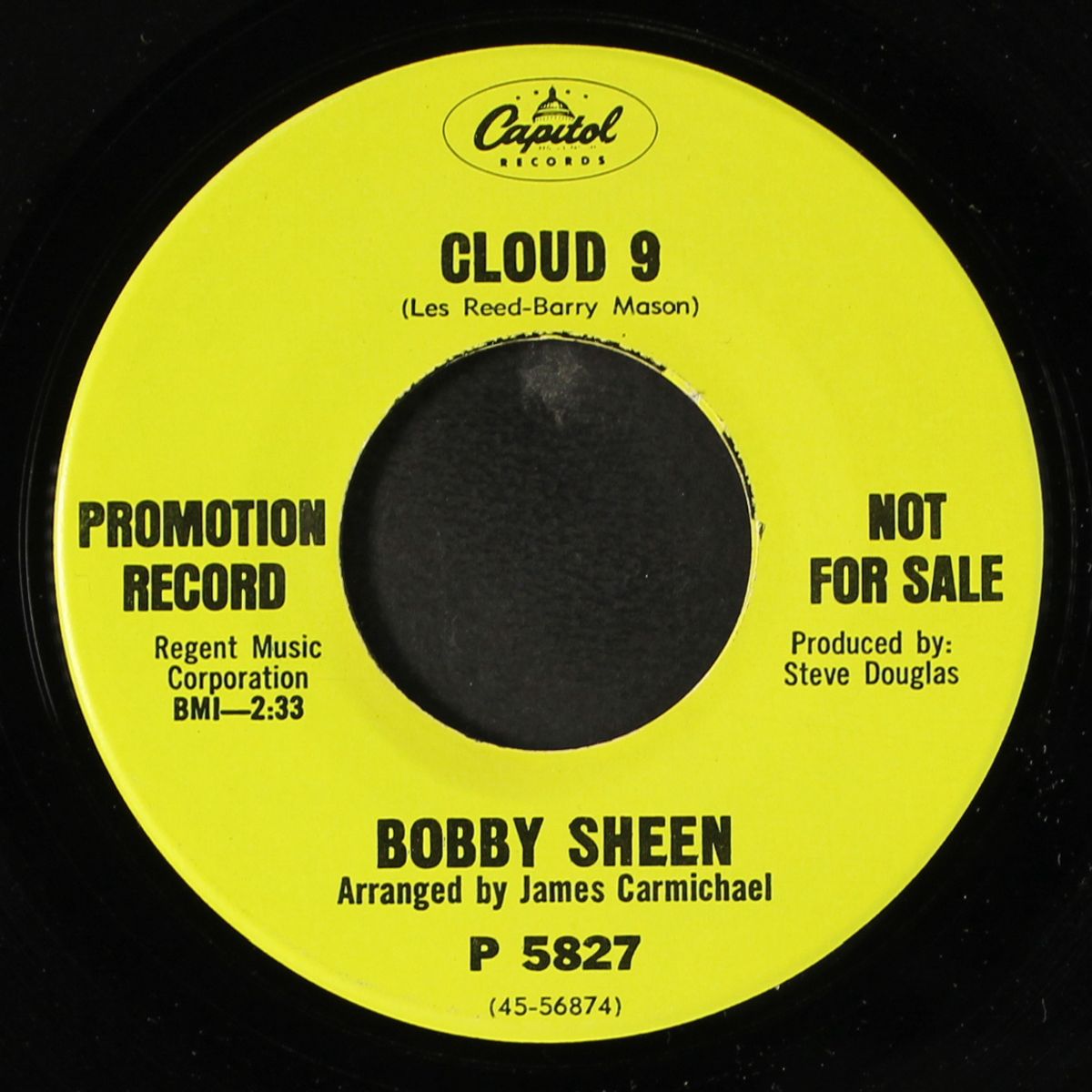 cloud 9 / i shook the world by BOBBY SHEEN