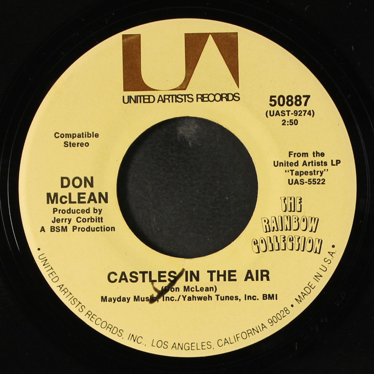 vincent / castles in the air by DON MCLEAN