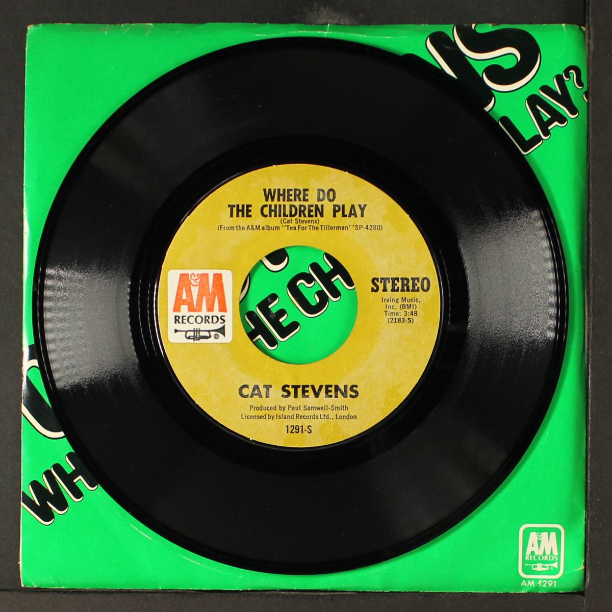peace train / where do the children play by CAT STEVENS