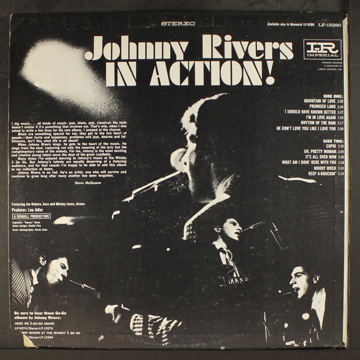 in action! by JOHNNY RIVERS