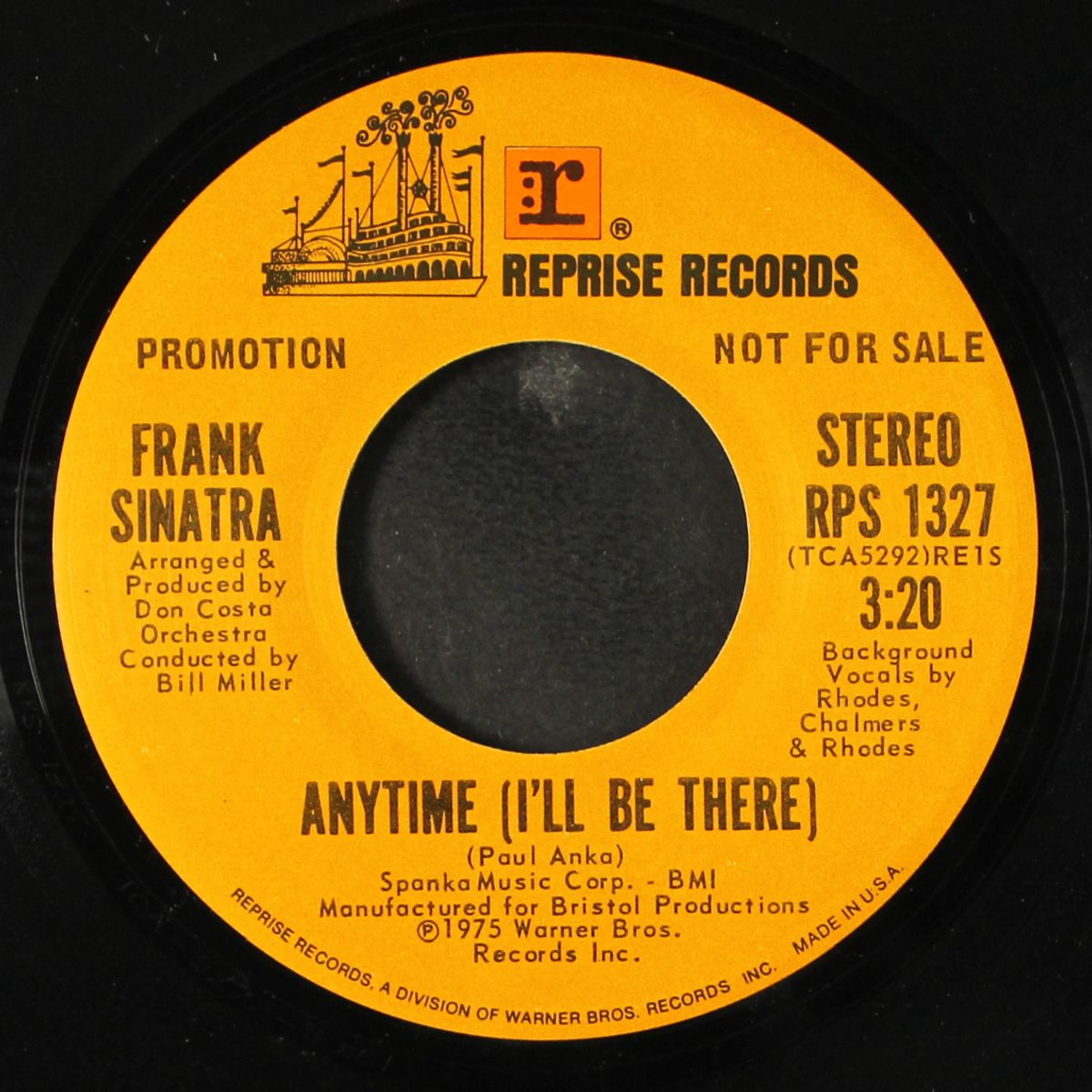 anytime (i'll be there) / mono by FRANK SINATRA
