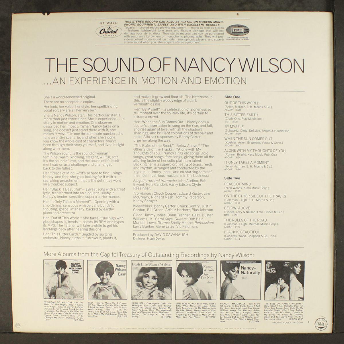 the sound of by NANCY WILSON