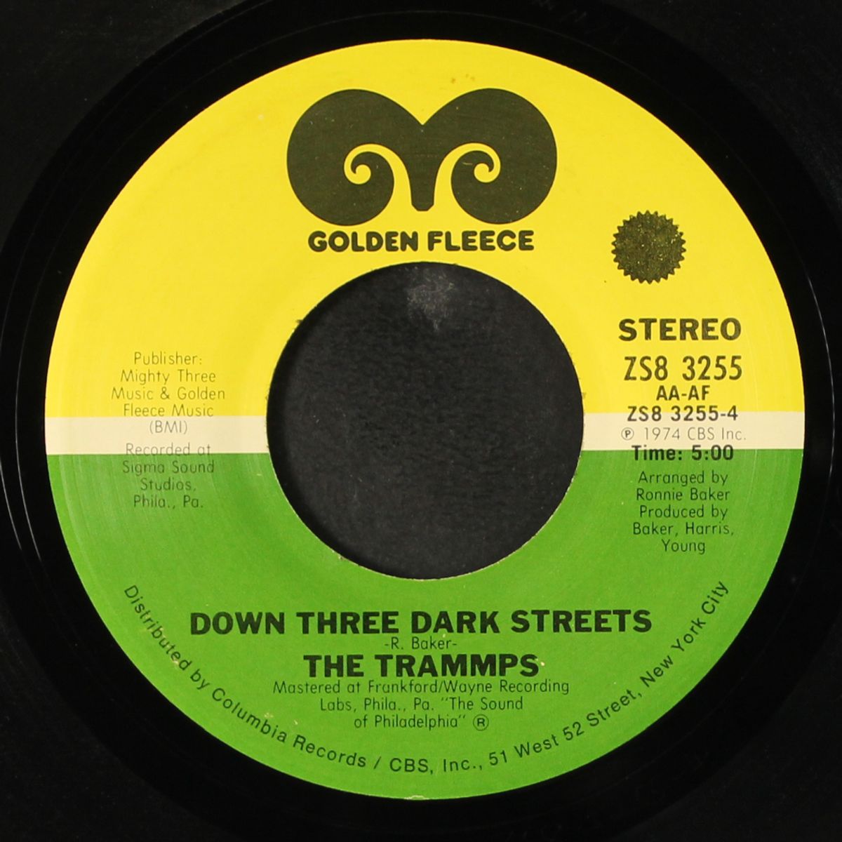 down three dark streets by TRAMMPS