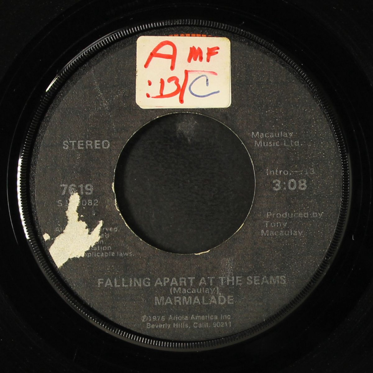 falling apart at the seams / fly fly fly by MARMALADE