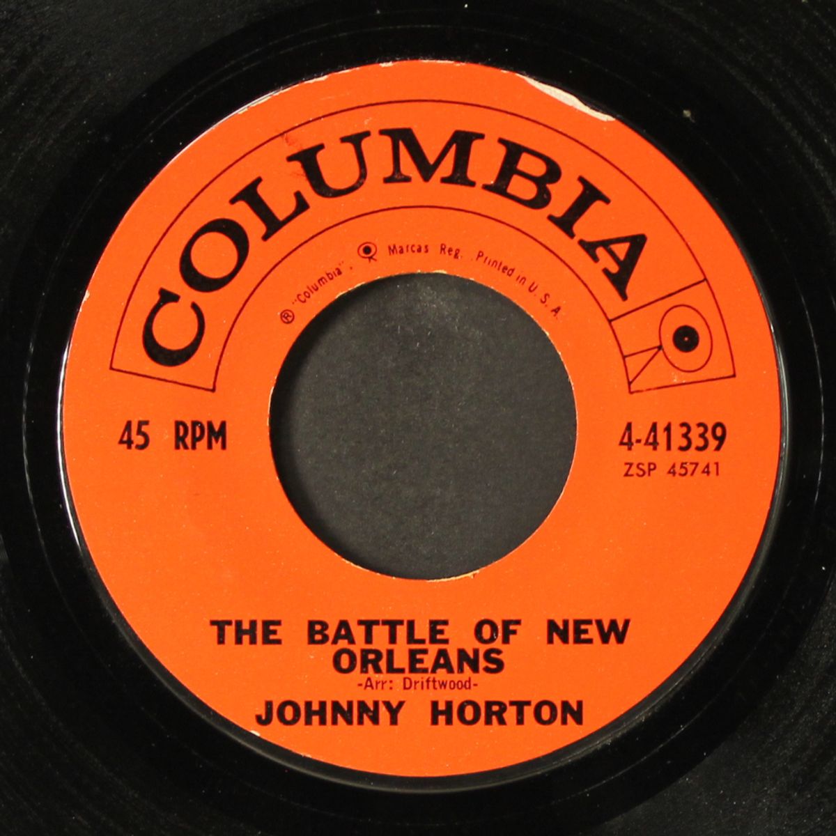 the battle of new orleans / all for the love of a girl by JOHNNY HORTON