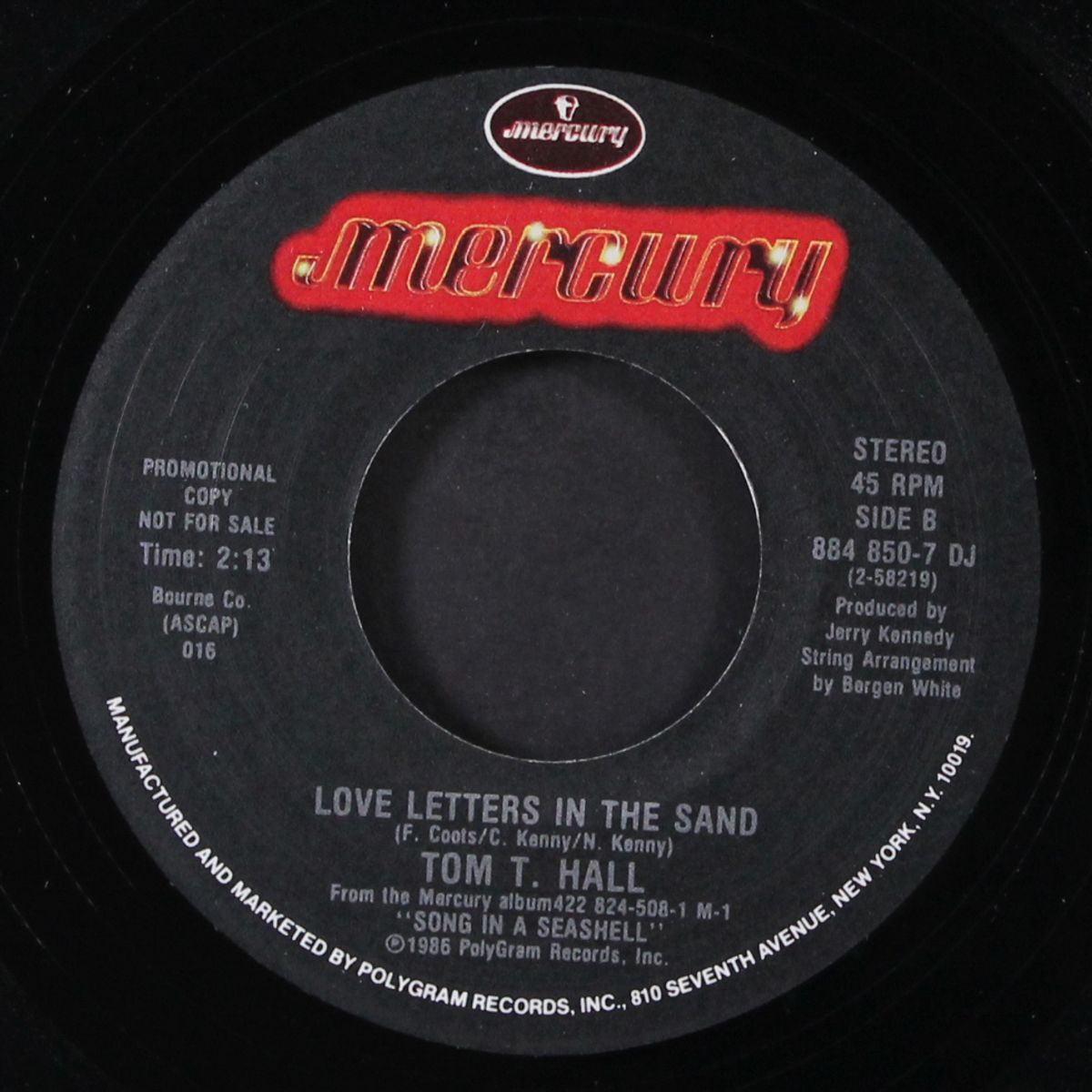 love letters in the sand by TOM T. HALL