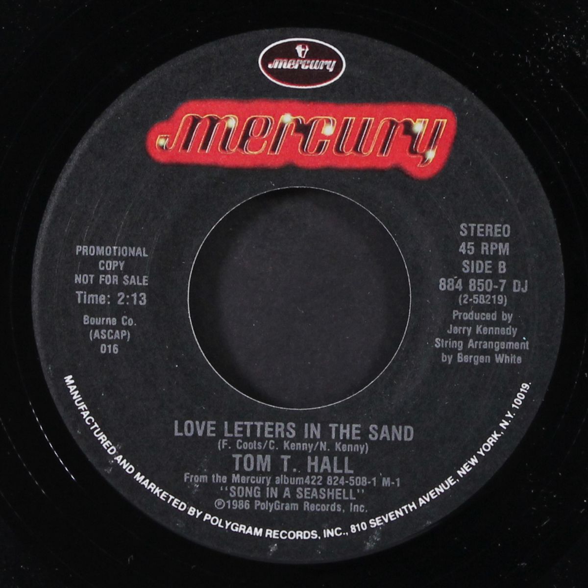 love letters in the sand by TOM T. HALL