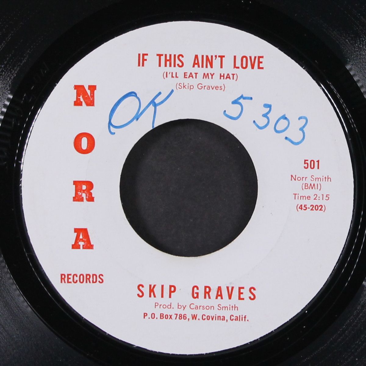 too precious for words / if this ain't love by SKIP GRAVES