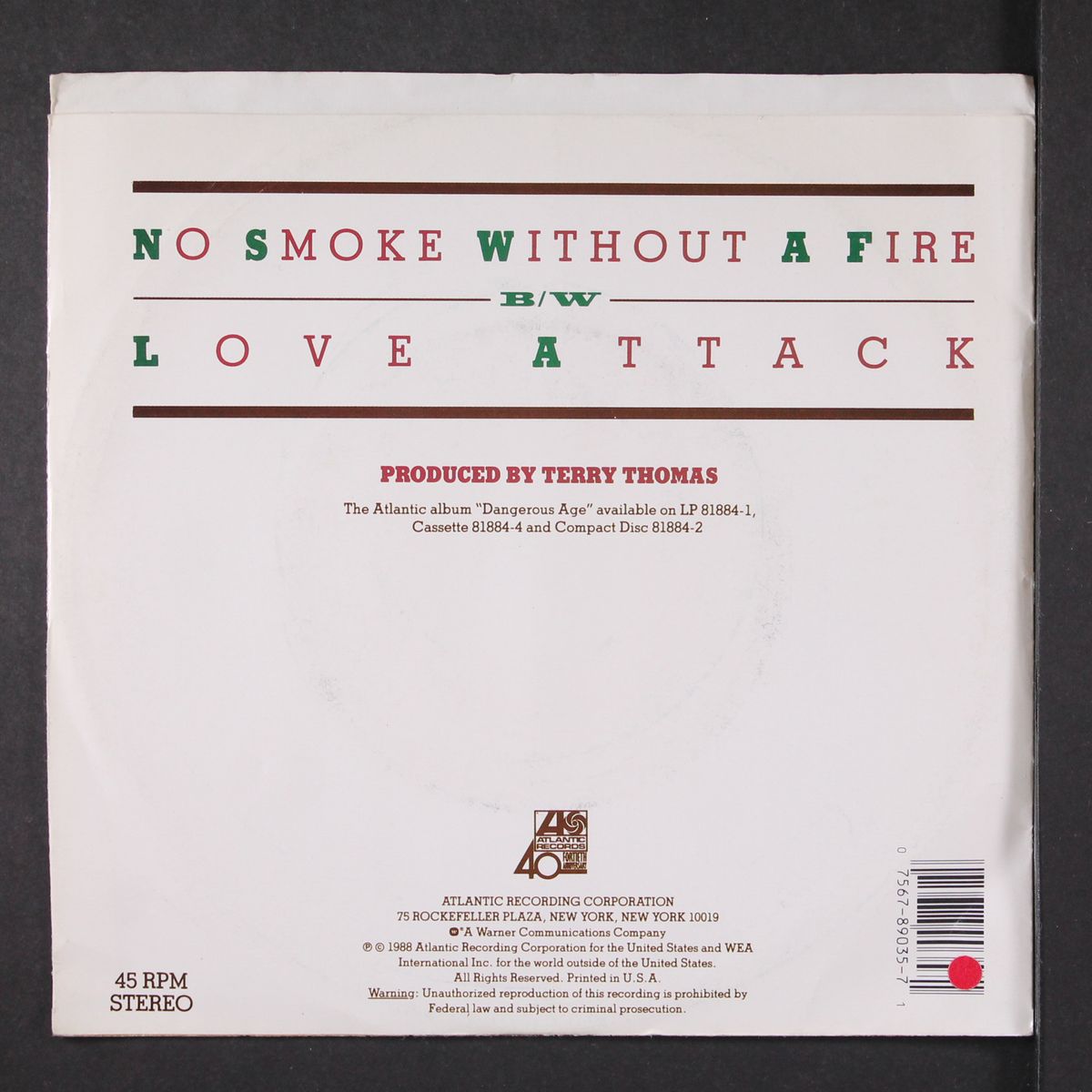 no smoke without a fire by BAD COMPANY