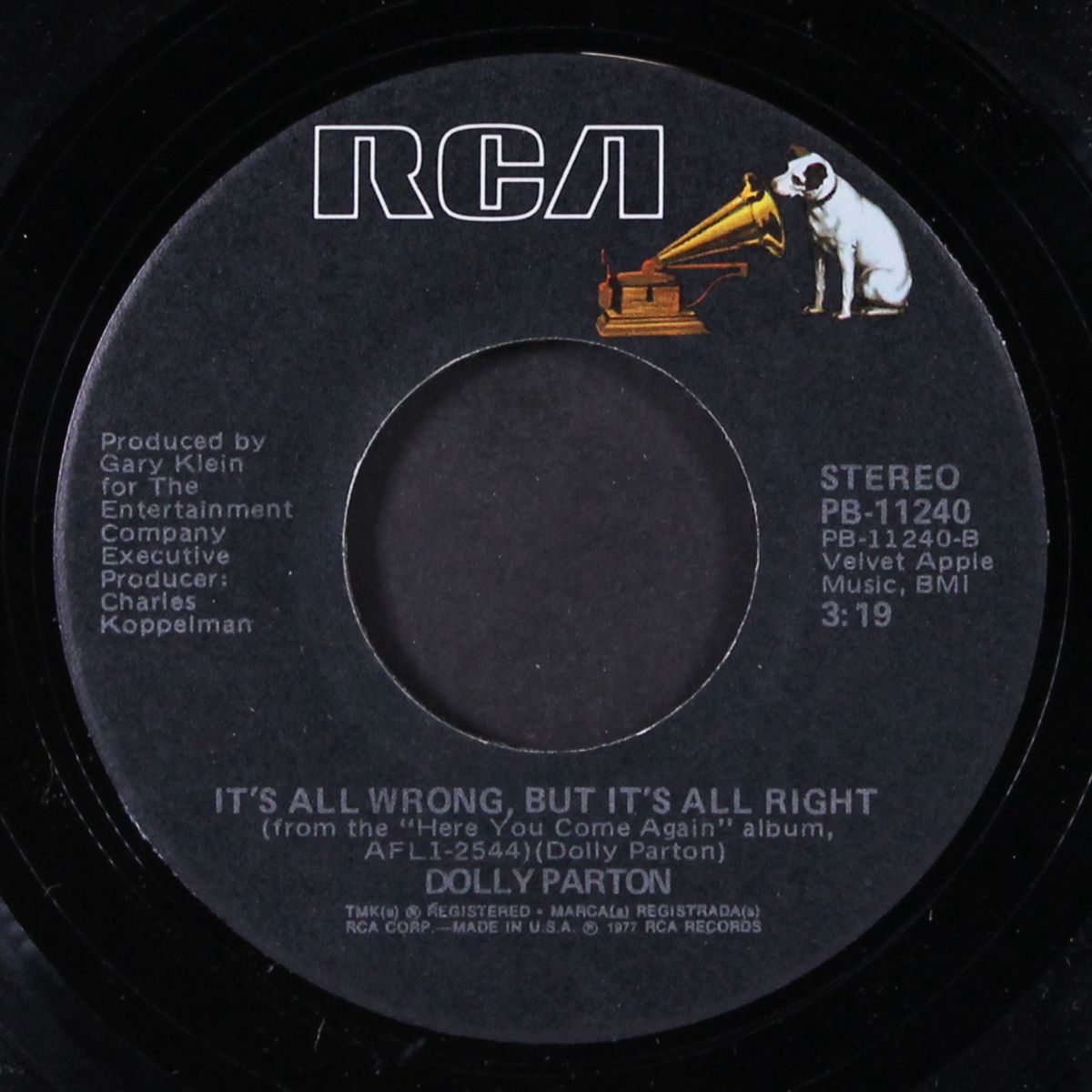two doors down / it's all wrong but it's all right by DOLLY PARTON
