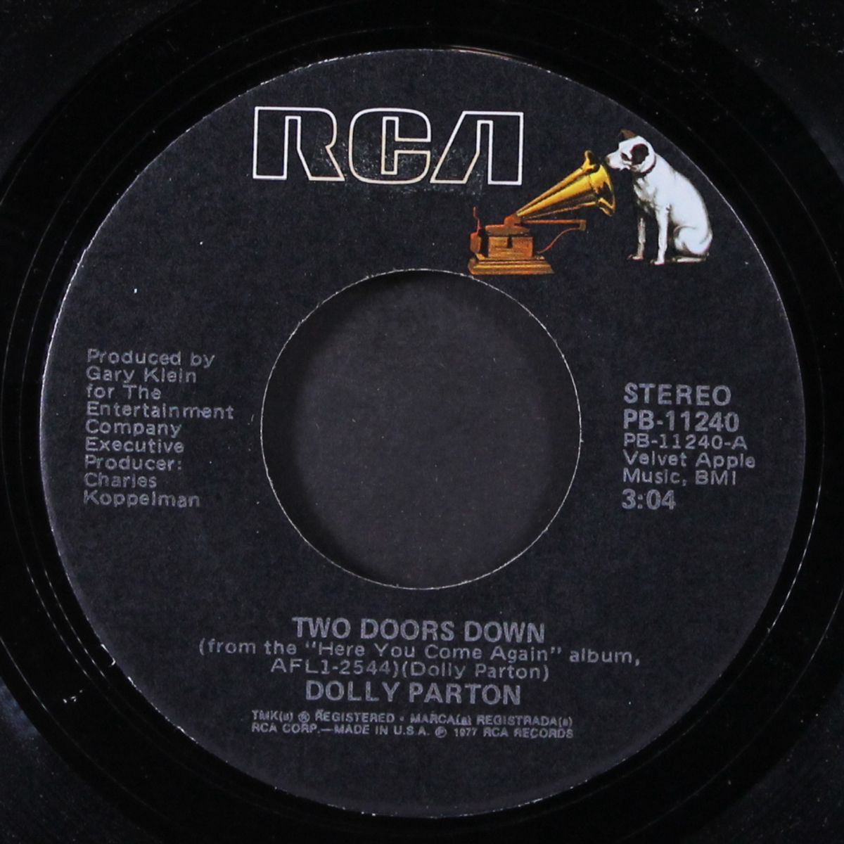 two doors down / it's all wrong but it's all right by DOLLY PARTON
