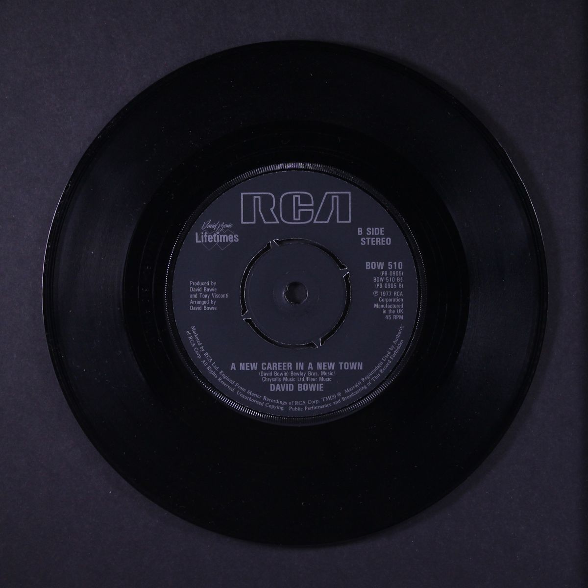 sound and vision by DAVID BOWIE