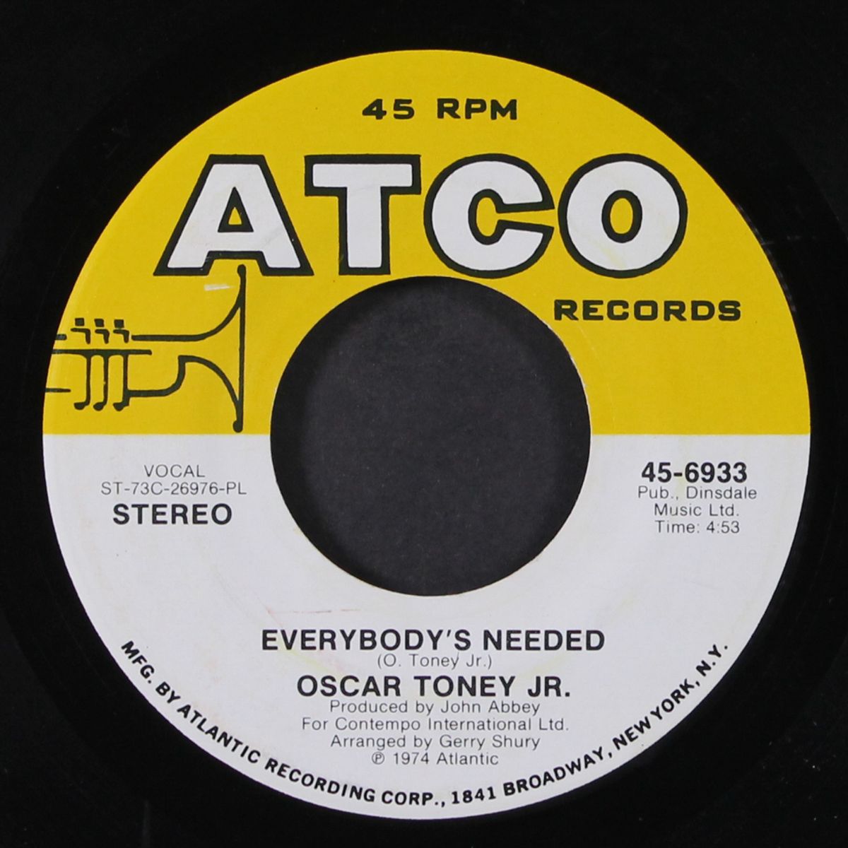 everything i own by OSCAR TONEY JR.