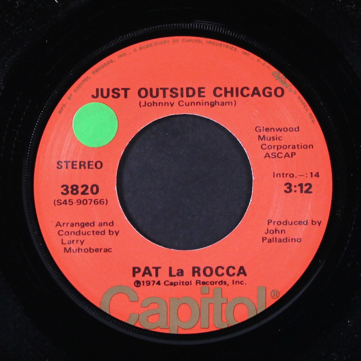 just outside chicago by PAT LA ROCCA