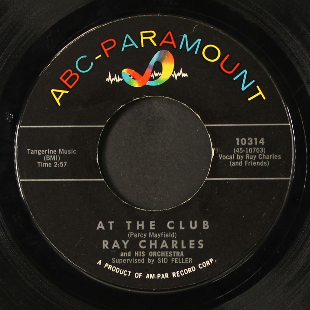 hide 'nor hair / at the club by RAY CHARLES