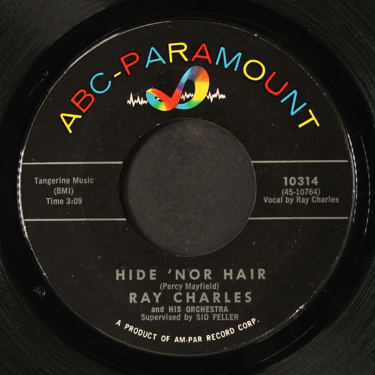 hide 'nor hair / at the club by RAY CHARLES