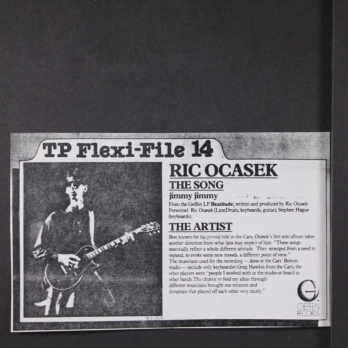 jimmy jimmy by RIC OCASEK