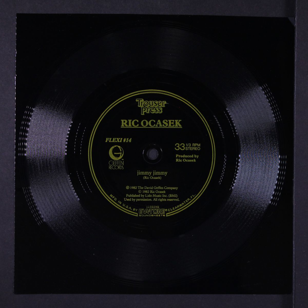 jimmy jimmy by RIC OCASEK