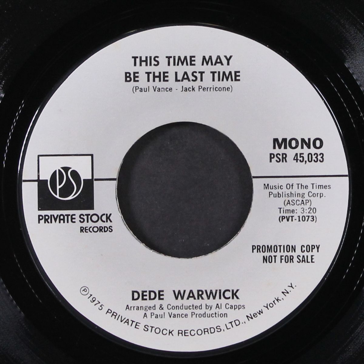 this time may be the last time / mono by DEDE WARWICK
