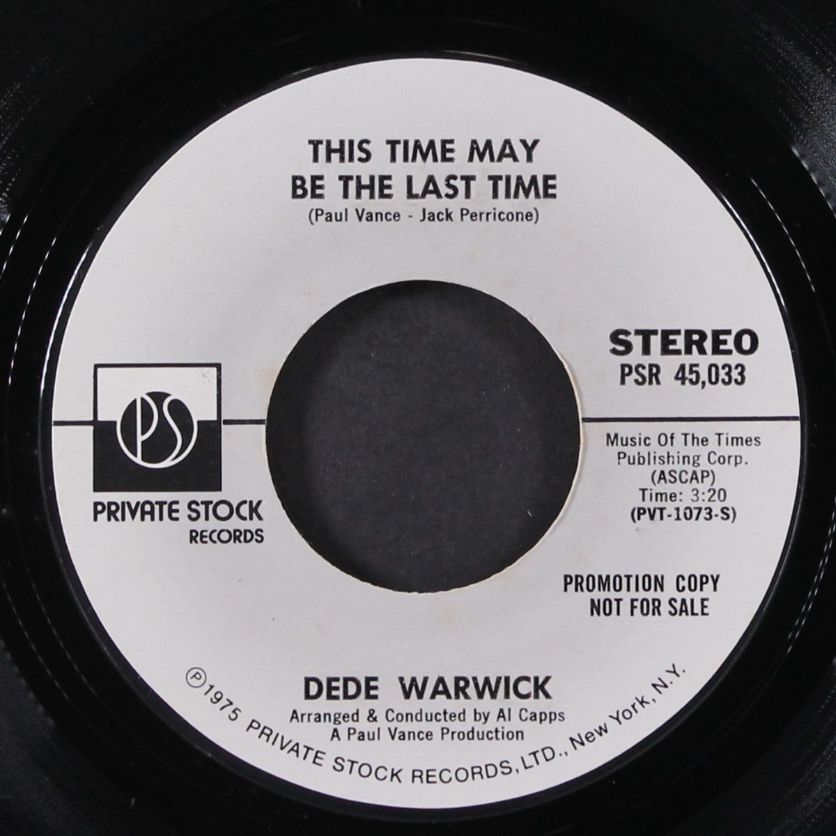 this time may be the last time / mono by DEDE WARWICK