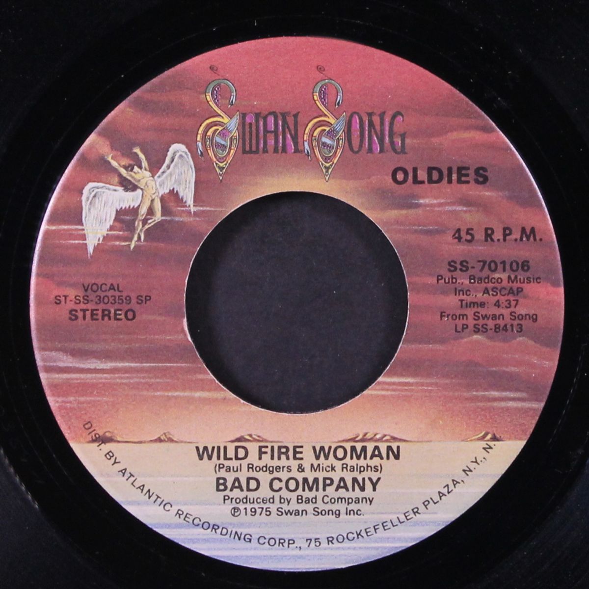 feel like makin' love / wild fire woman by BAD COMPANY