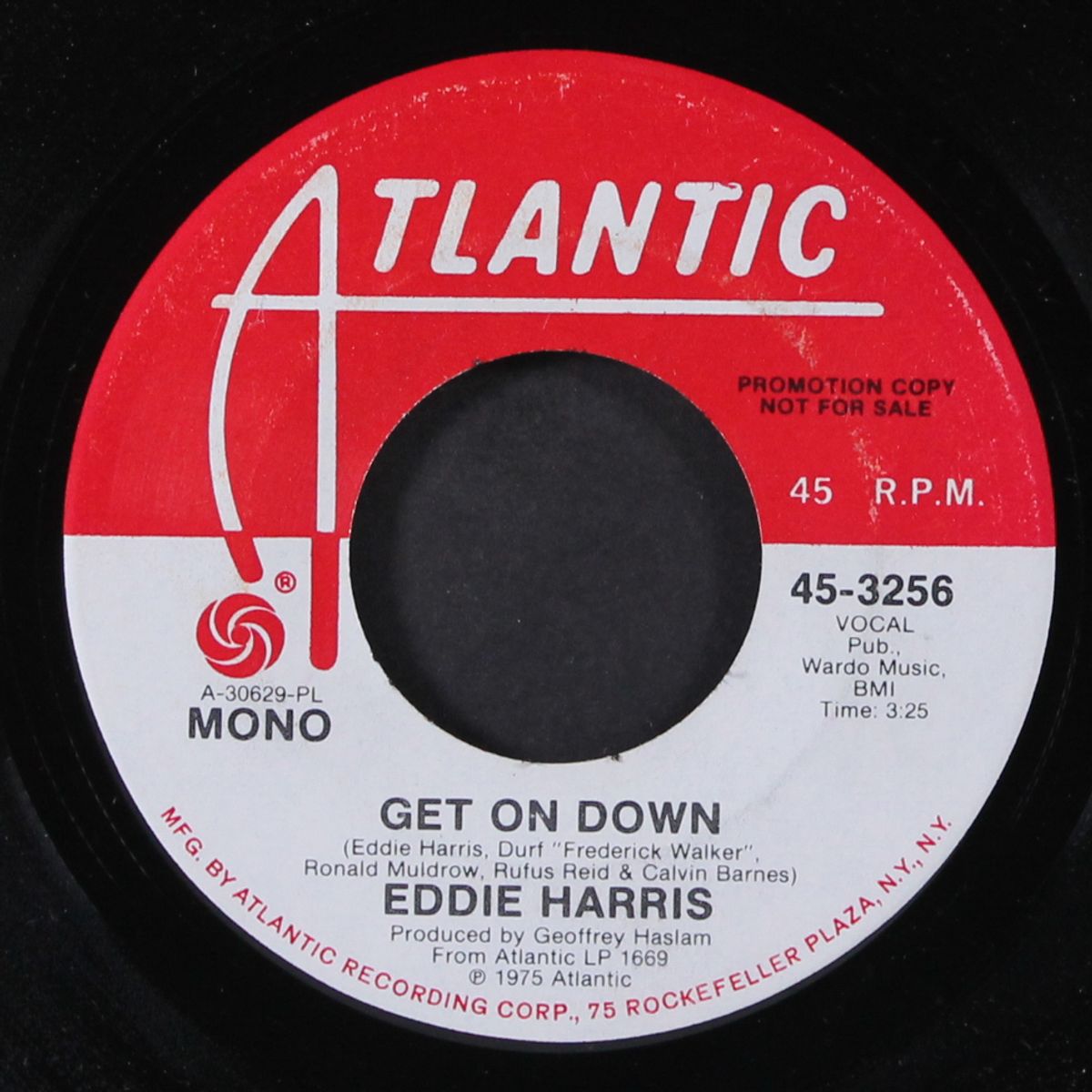 get on down / time to do your thing by EDDIE HARRIS