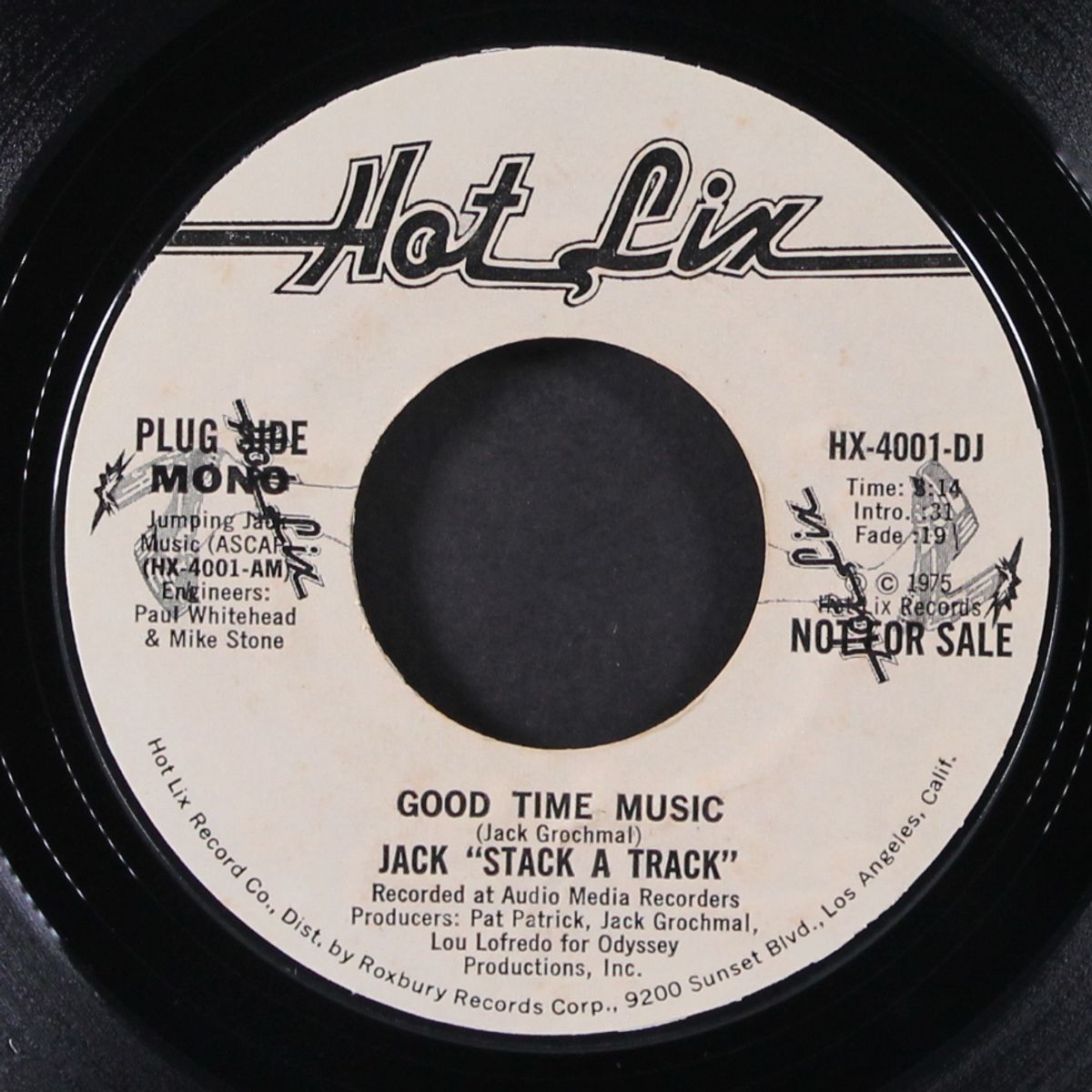good time music / mono by JACK 'STACK A TRACK'