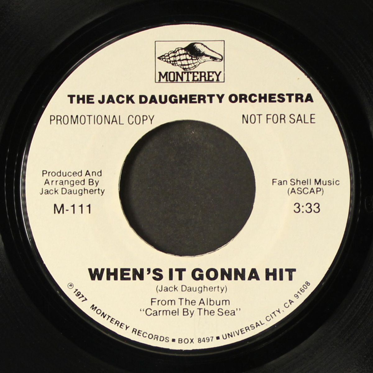 when's it gonna hit / carmello by JACK DAUGHERTY ORCHESTRA