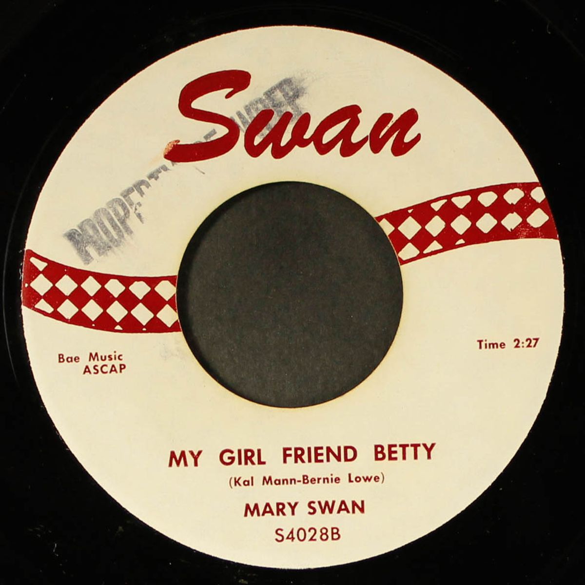 prisoner of love / my girl friend betty by MARY SWAN