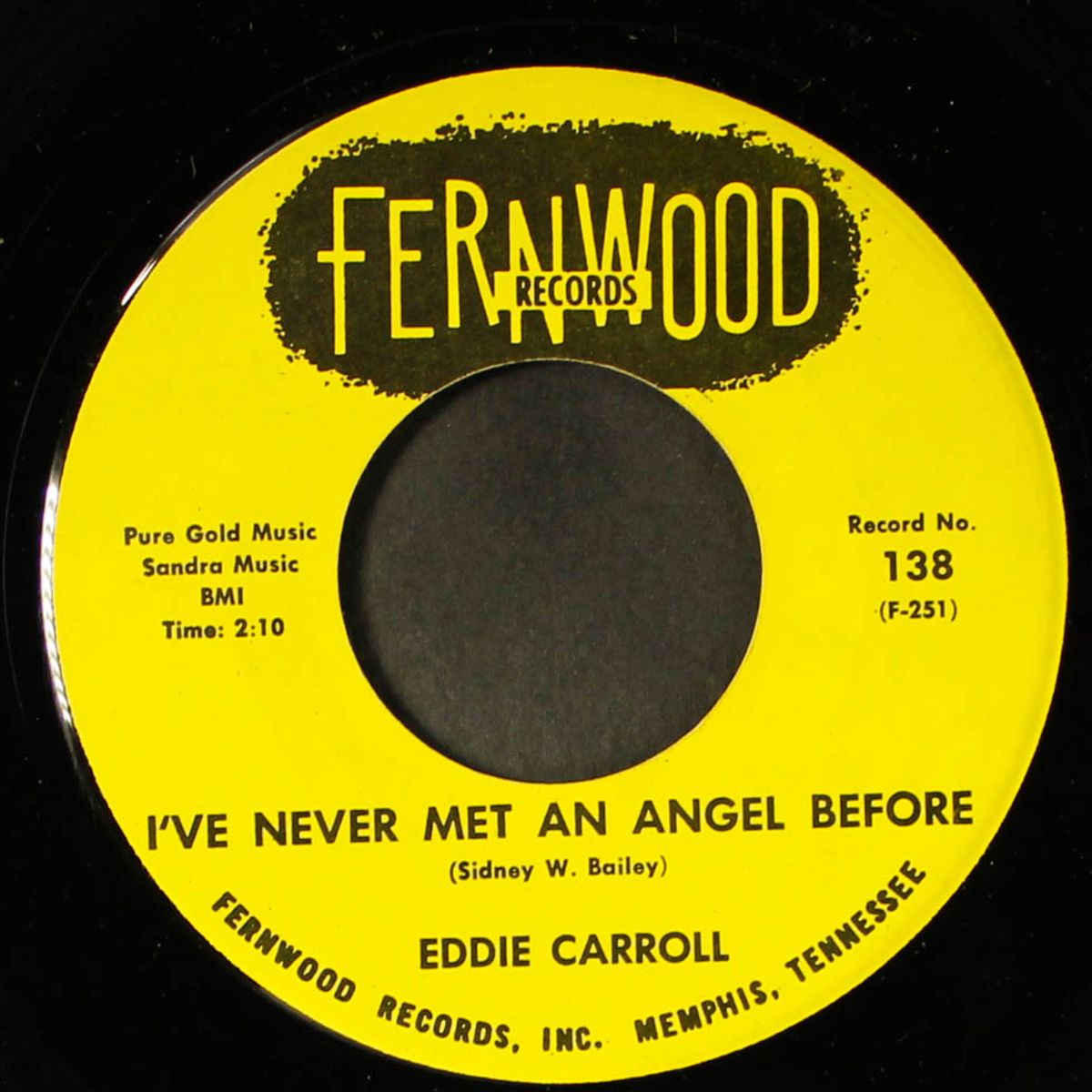golden door night club / i've never met an angel before by EDDIE CARROLL