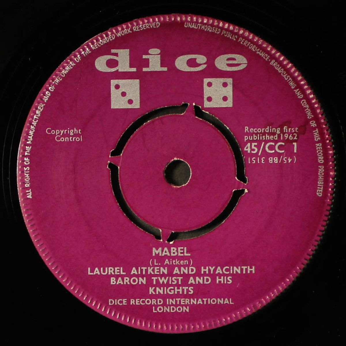 mabel / you got me rockin' by LAUREL AITKEN